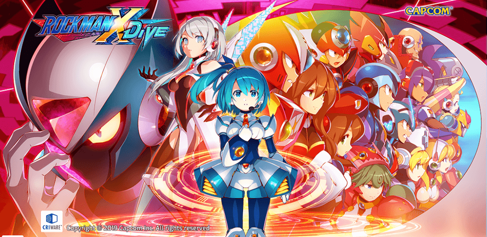 MEGA MAN X DiVE MOD APK v5.5.1.1 (God Mode, Ammo, No Skill CD)