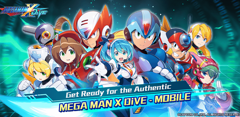 MEGA MAN X DiVE – MOBILE MOD APK v14.14.1.5 (God Mod, Ammo, No Skill CD)