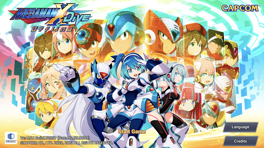 MEGA MAN X DiVE Offline v1.1.0.1 MOD APK (Full, God Mode, High Damage)