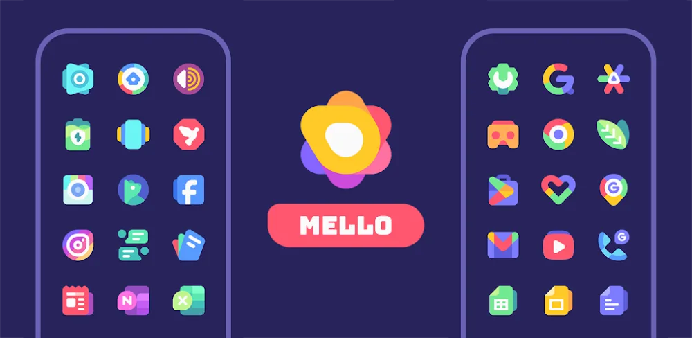 Mello Icon Pack v1.1.5.9 Full (Full Version)