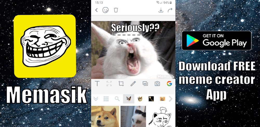 Memasik – Meme Maker v7.7.0.1 MOD APK (Premium Unlocked)