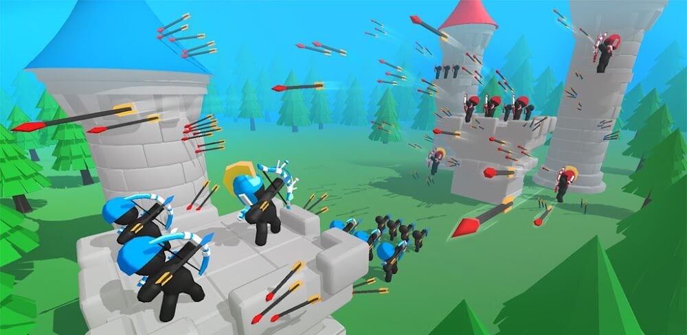 Merge Archers v1.1.8.5 MOD APK (Unlimited Money, No Ads)