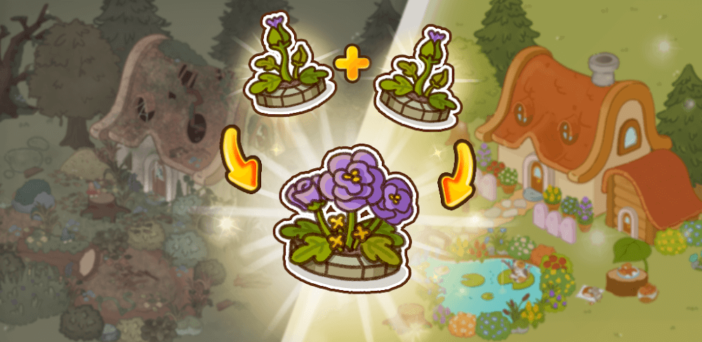 Merge Cartoon : Renovate Town v1.1.5.3 MOD APK (Unlimited Gems)