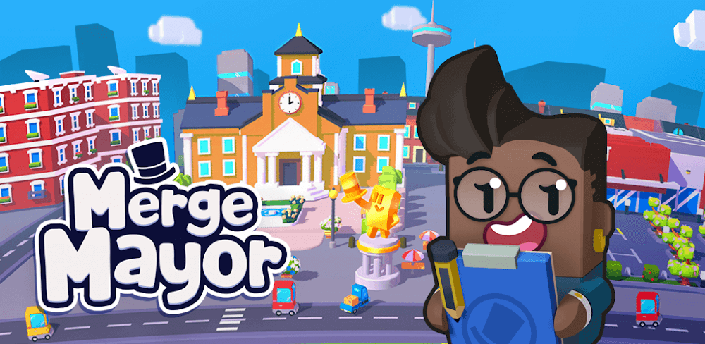 Merge Mayor v5.5.3.739 MOD APK (Unlimited Money)