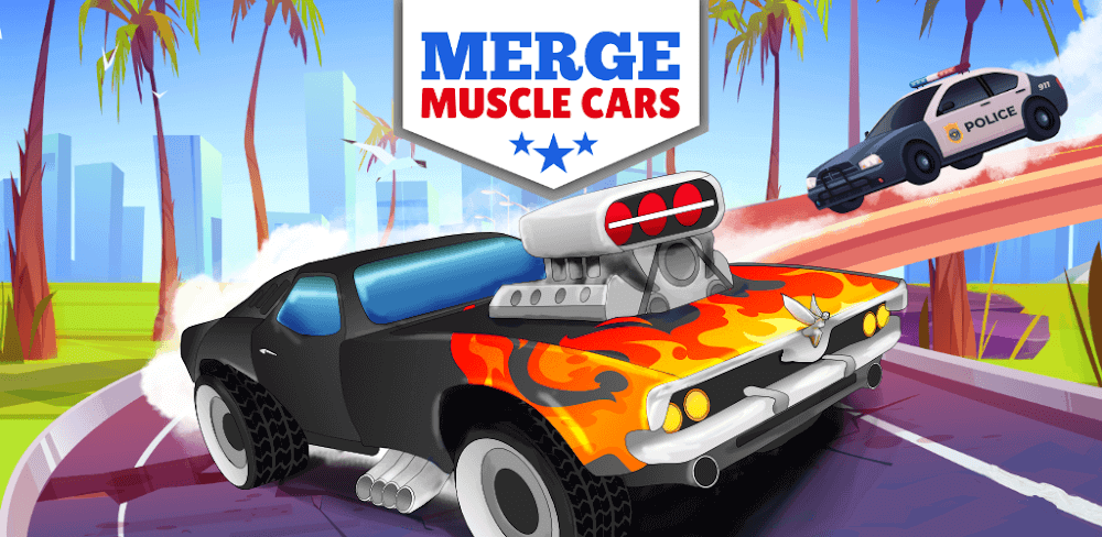 Merge Muscle Car v2.2.50.00 MOD APK (Unlimited Money)
