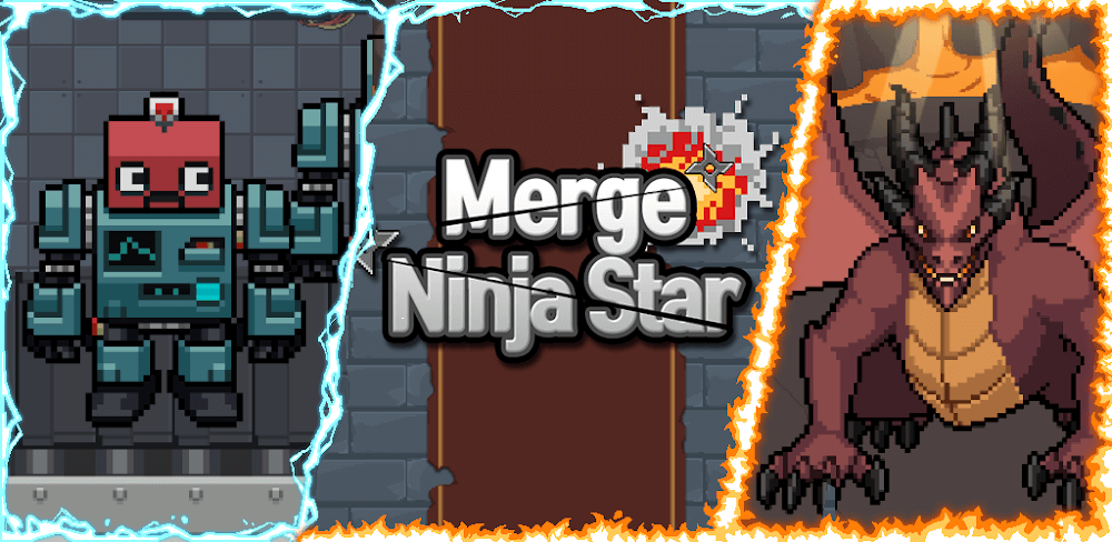Merge Ninja Star v2.2.0.203 MOD APK (Damage, Auto Craft/Merge)