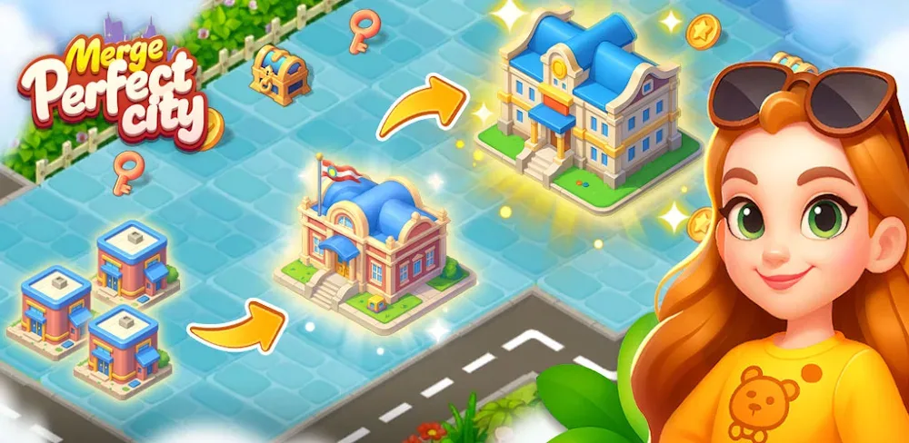 Merge Perfect City v3.3.63.0 MOD APK (Menu, Unlimited Diamonds)
