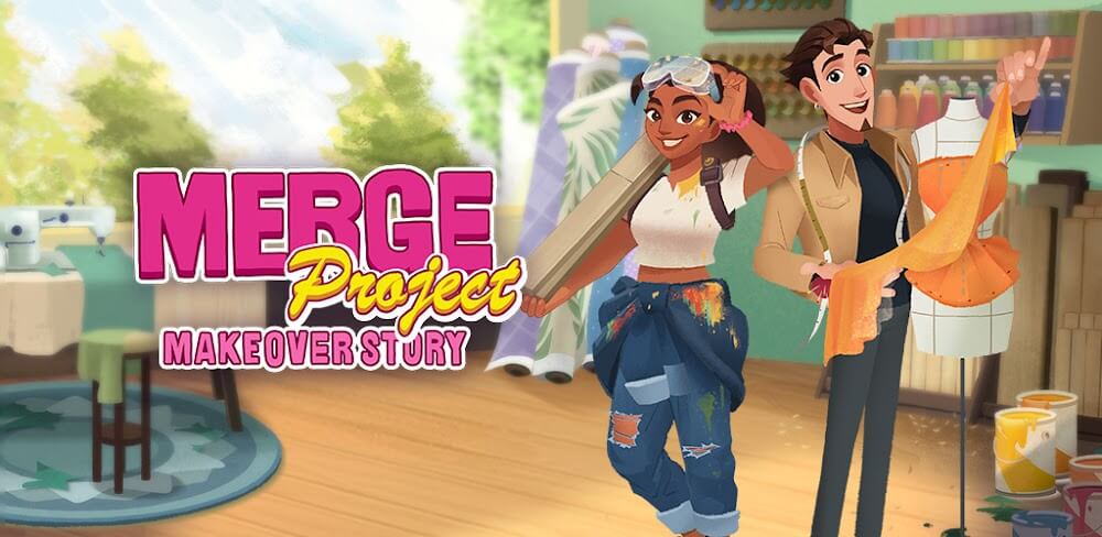 Merge Project: Makeover Story v1.1.0.32 MOD APK (Unlimited Diamond)