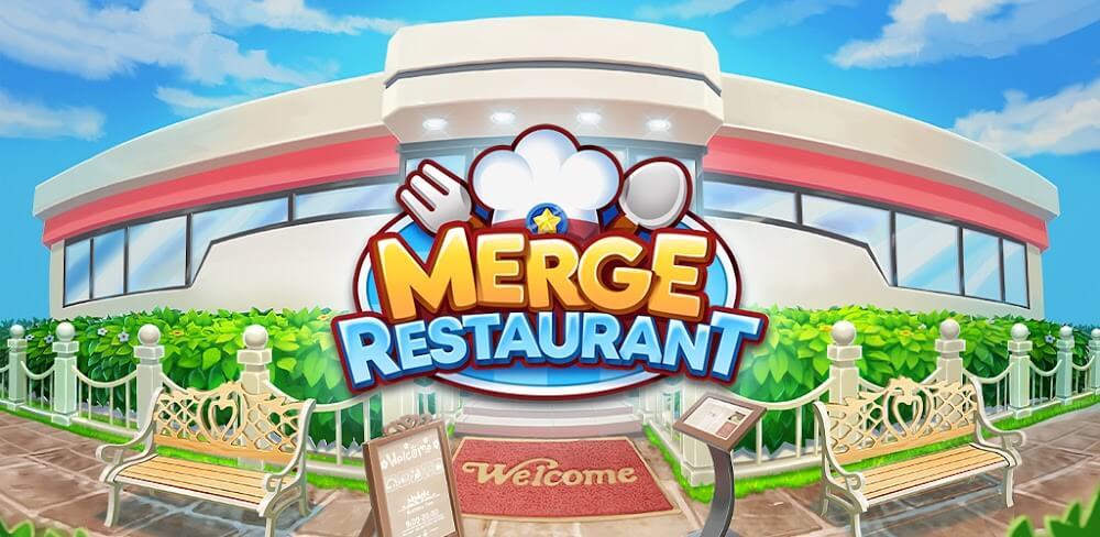 Merge Restaurant MOD APK v2.2.40.12 (Free Shopping)