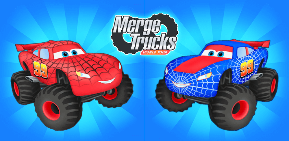 Merge Truck: Monster Truck v2.2.51.00 MOD APK (Instant Level Up/High Experience)