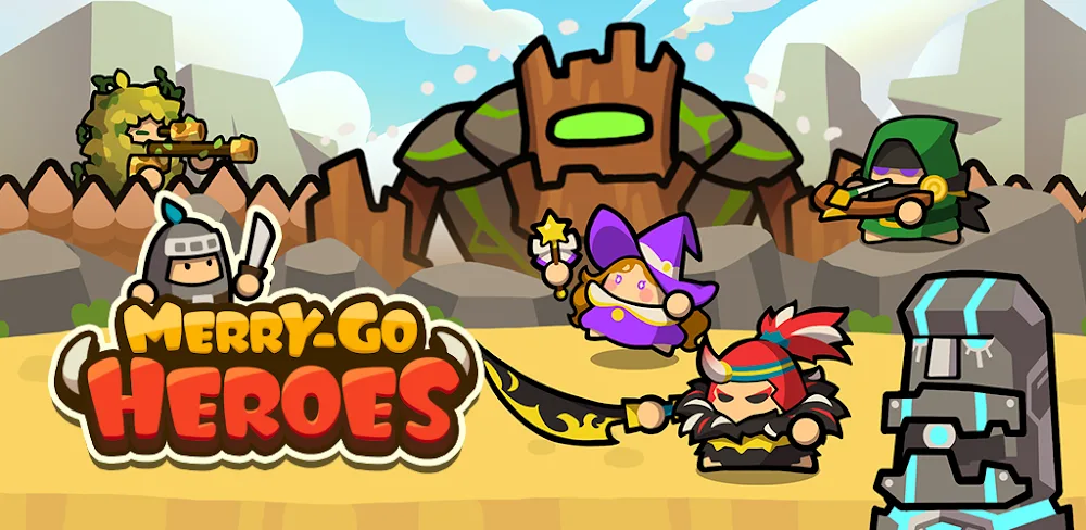 Merry-Go-Heroes v1.1.3.0 MOD APK (Menu, Increased Gold, Diamonds, Summons)