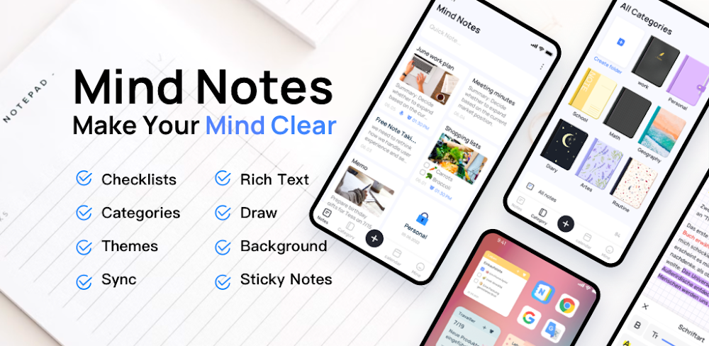 Mind Notes v1.1.1.01.0326 MOD APK (Premium Unlocked)