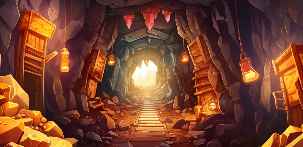 Miner Depths v1.80 MOD APK (Menu, Emeralds, Fuel Increase)