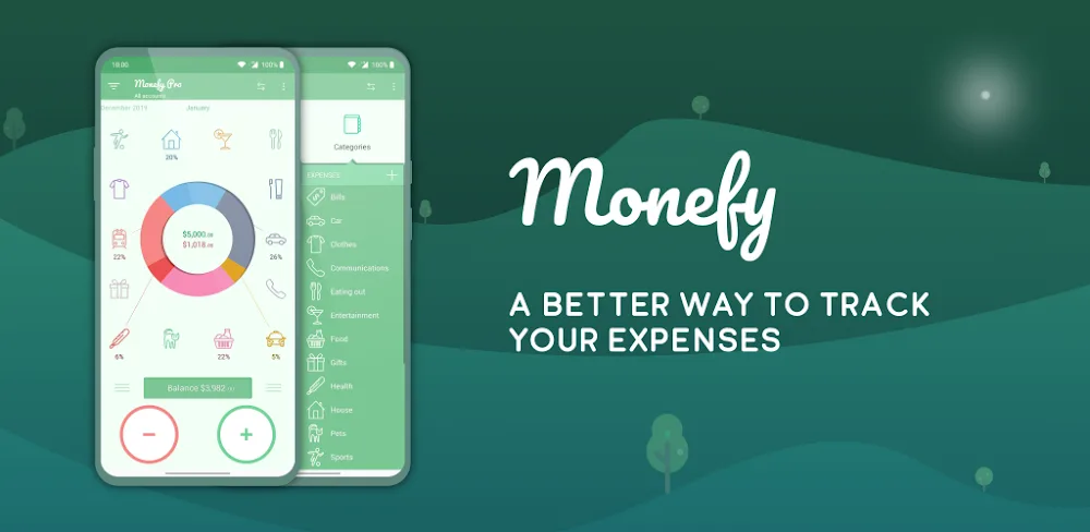 Monefy v1.1.22.10 MOD APK (Premium Unlocked)