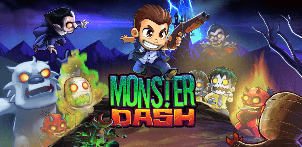 Monster Dash MOD APK v4.4.64.0.732991 (One Hit, Unlimited Bullets)