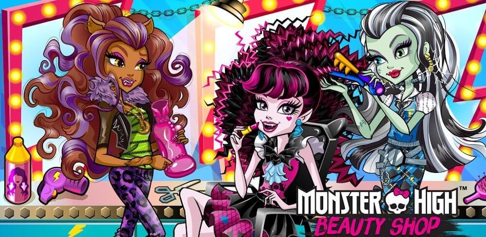 Monster High Beauty Salon v5.5.7.30 MOD APK (Unlocked All Content)