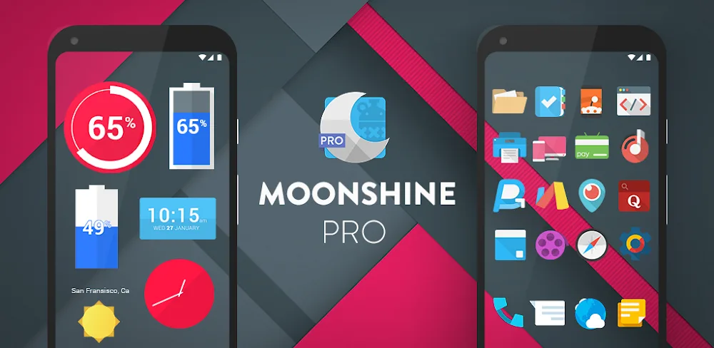 Moonshine Pro – Icon Pack v3.3.8.1 APK (Full Version)