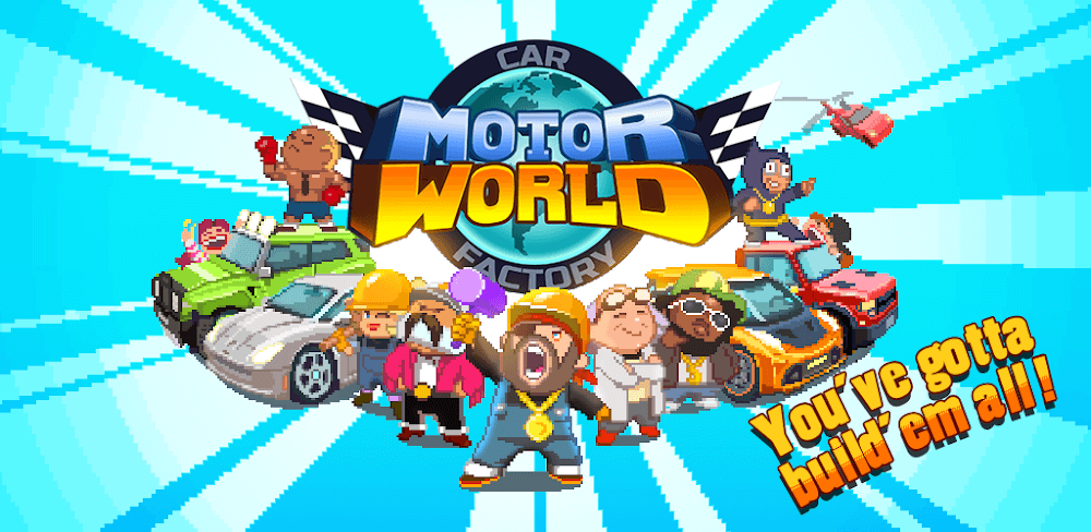 Motor World Car Factory MOD APK v1.1.9042 (Unlimited Money)