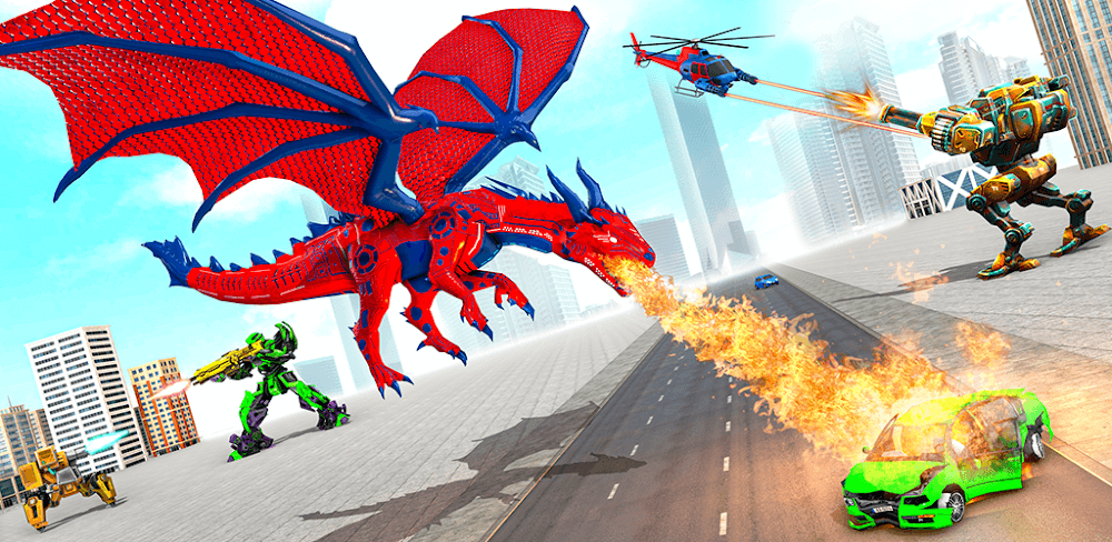 Multi Robot Car Transform Bat v2.1 MOD APK (Unlimited Money)
