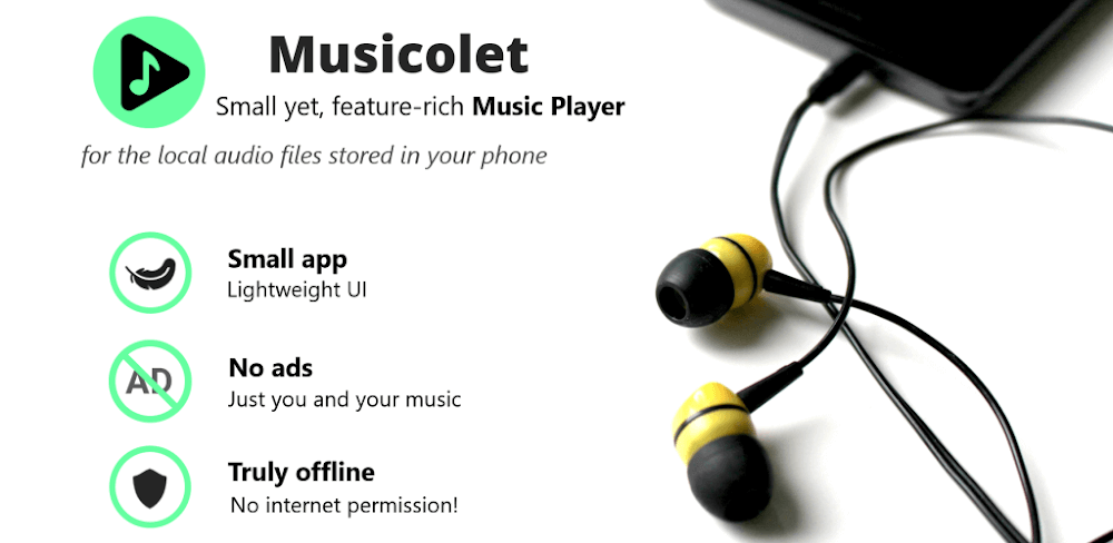 Musicolet Music Player v6.6.12.2 MOD APK (Pro Unlocked)