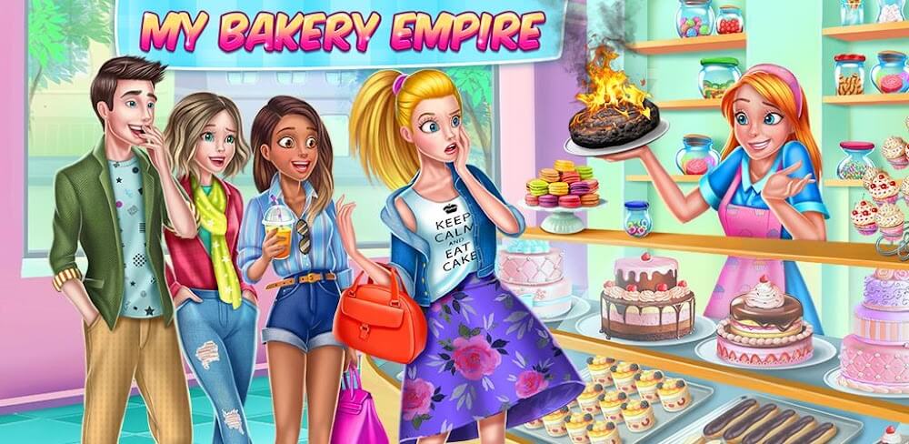 My Bakery Empire v1.1.7.0 MOD APK (Full version Unlocked, Coins)