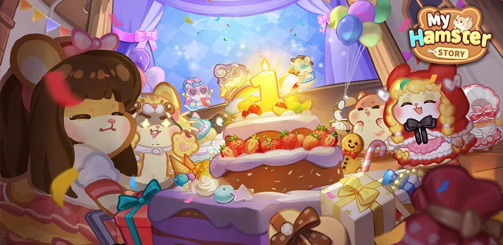 My Hamster Story v8.8.0.0 MOD APK (Menu, Gem Always Increase)