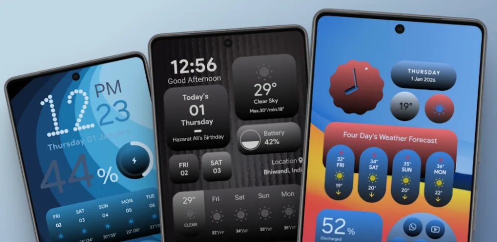 My Thing Adaptive KWGT v1.1.0.6 APK (Full Version)