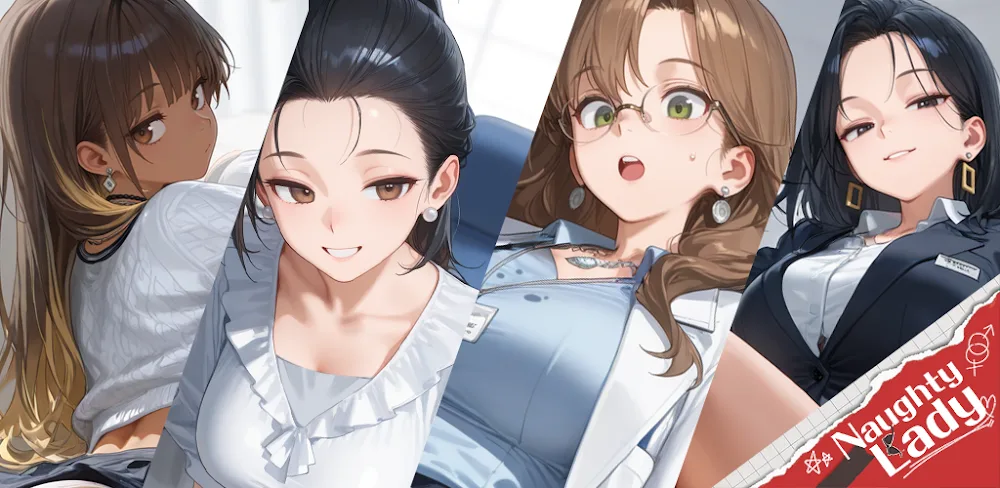 NaughtyLady v1.1.0.8 MOD APK (Menu, Unlimited Currencies)