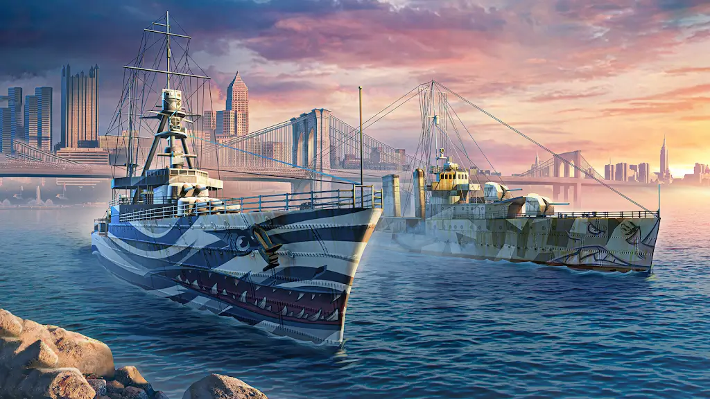 Navy War: Battleship v6.6.06.0 MOD APK (No Skill CD)