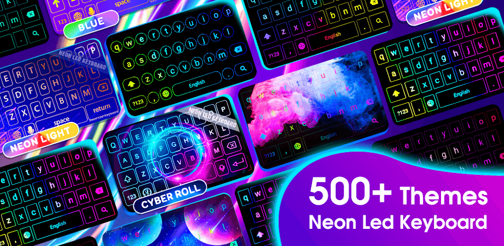 Neon LED Keyboard v4.4.1.0 MOD APK (Premium Unlocked)