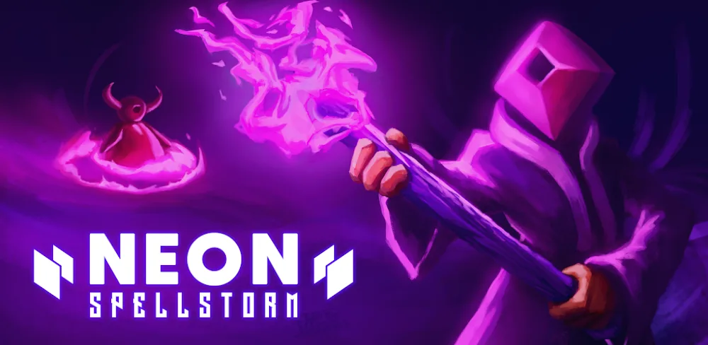 Neon Spellstorm v1.1.2.1 MOD APK (Unlocked, Gold, God Mode)