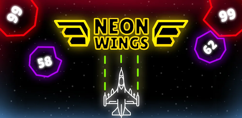 Neon Wings v1.1.0.13 MOD APK (Menu, Free In-App Purchase)
