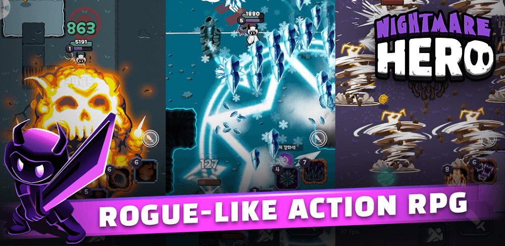 Nightmare Hero v0.0.9.01 MOD APK (Damage/Defense Multiplier, God Mode)