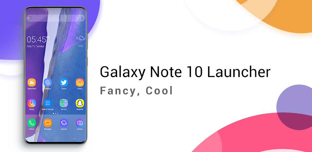 Note20 Launcher v9.7 MOD APK (Premium Unlocked)