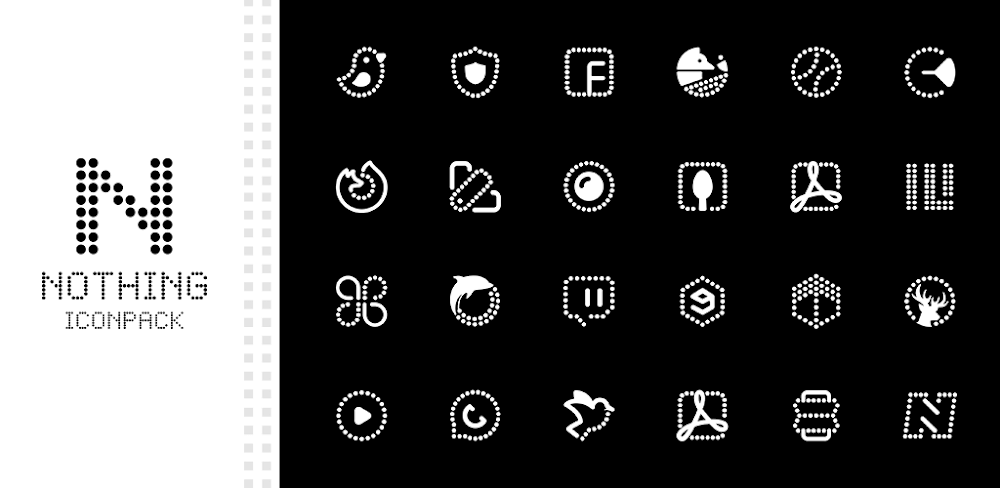 Nothing Icon Pack v3.3.8.2 APK (Full Version)