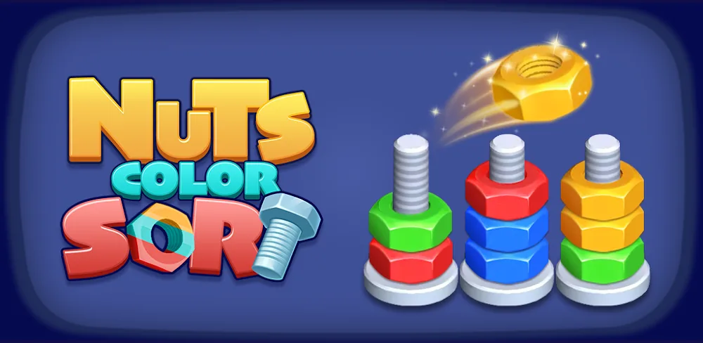 Nuts Color Sort v1.1.24.0 MOD APK (Menu, Unlimited All)