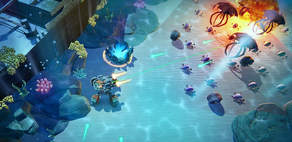 Ocean Keeper: Dome Survival v1.1.0.6 MOD APK (Menu, Unlimited Resources)