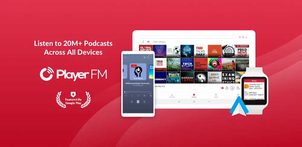 Player FM v7.7.6.2(27870) MOD APK (Premium Unlocked)