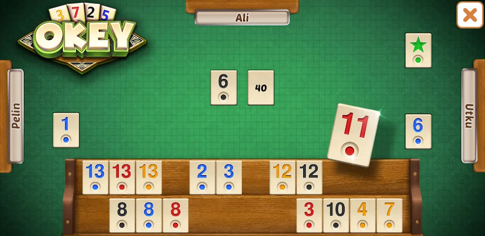 Okey v4.4.13.0 MOD APK (Unlimited Money, No ADS)