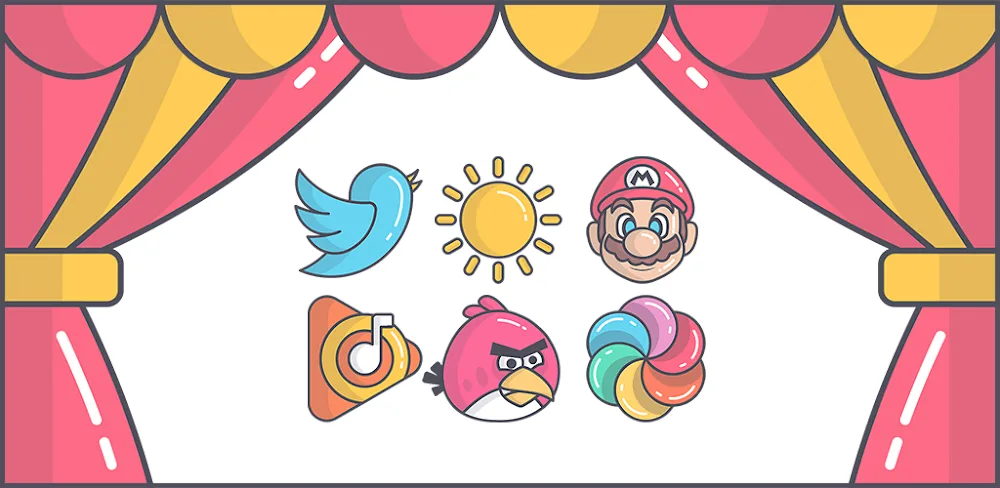 Olympia – Cartoon Icons Pack v71 APK (Full Version)