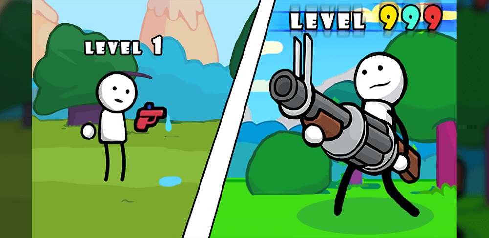 One Gun: Stickman v121 MOD APK (Unlimited Money)
