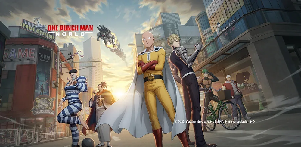 One Punch Man World v1.1.2.0 MOD APK (Damage & Defense Multipliers, God Mode)