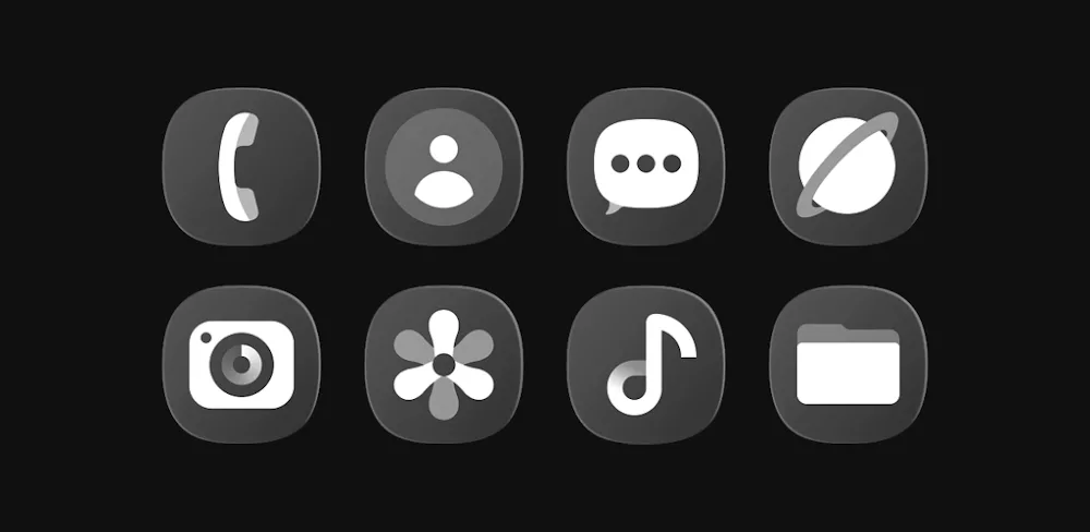 OneGlass 8 – Icon Pack v1.1.3.0 APK (Full Version)