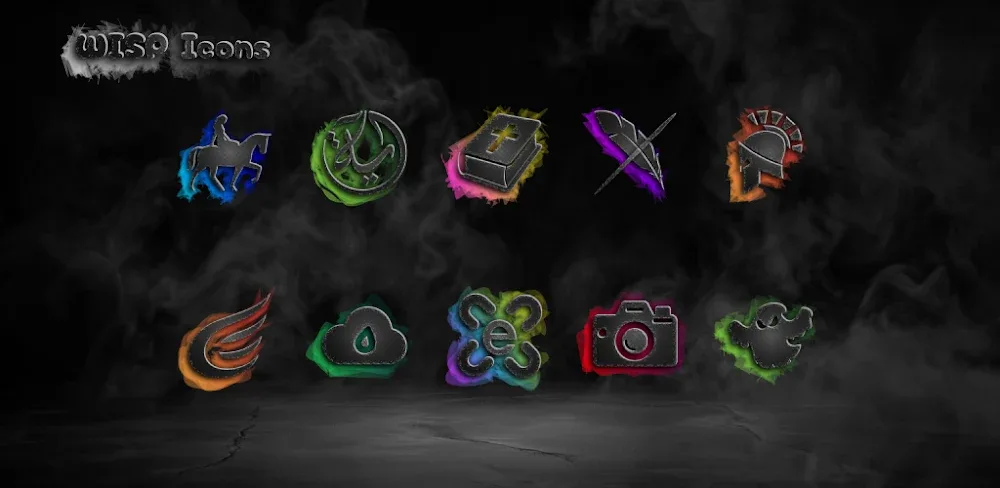 Wisp Dark Icons v1.1.0.3 APK (Full Version)