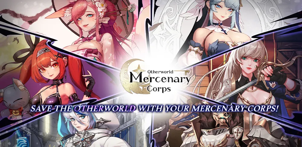 Otherworld Mercenary Corps v2.2.6.5 MOD APK (Damage & Defense Multiplier, God Mode)