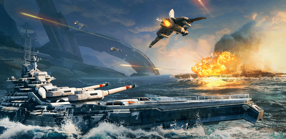 Pacific Warships MOD APK v1.1.1.30 (Unlimited Bullets)