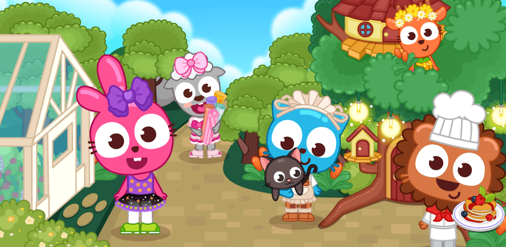 Papo Town: Forest Friends v1.1.3.0 MOD APK (Unlock All Content)