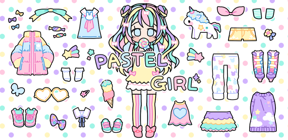 Pastel Girl : Dress Up v2.2.8.2 MOD APK (Free Purchase)