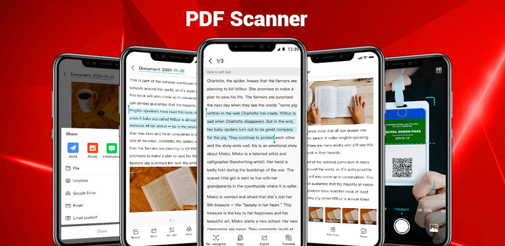 PDF Scanner: OCR Translate v1.1.0.10 MOD APK (Premium Unlocked)