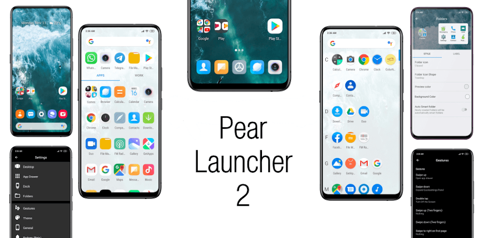 Pear Launcher Pro v3.3.8.2 APK (Full, Premium)